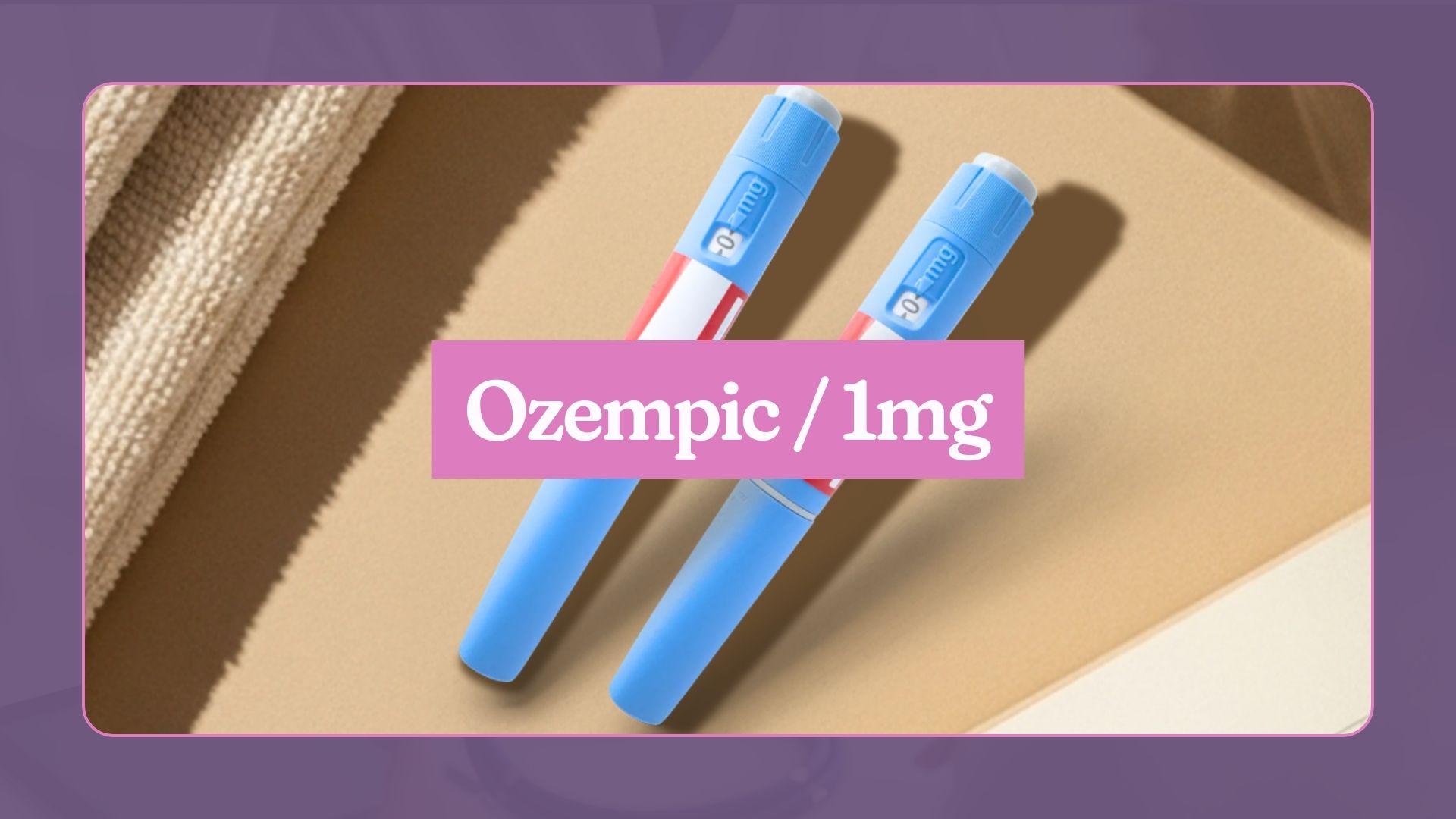starting semaglutide at 1mg OZEMPIC / Semaglutide / 1mg Solution For Injection / Pen