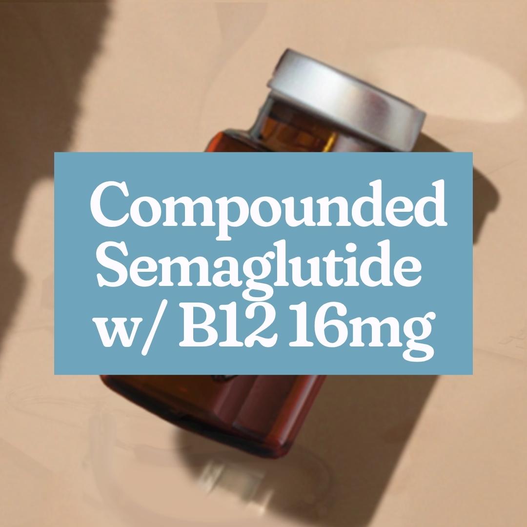 semaglutide plus b12 Compounded Semaglutide with B12 / 16 mg