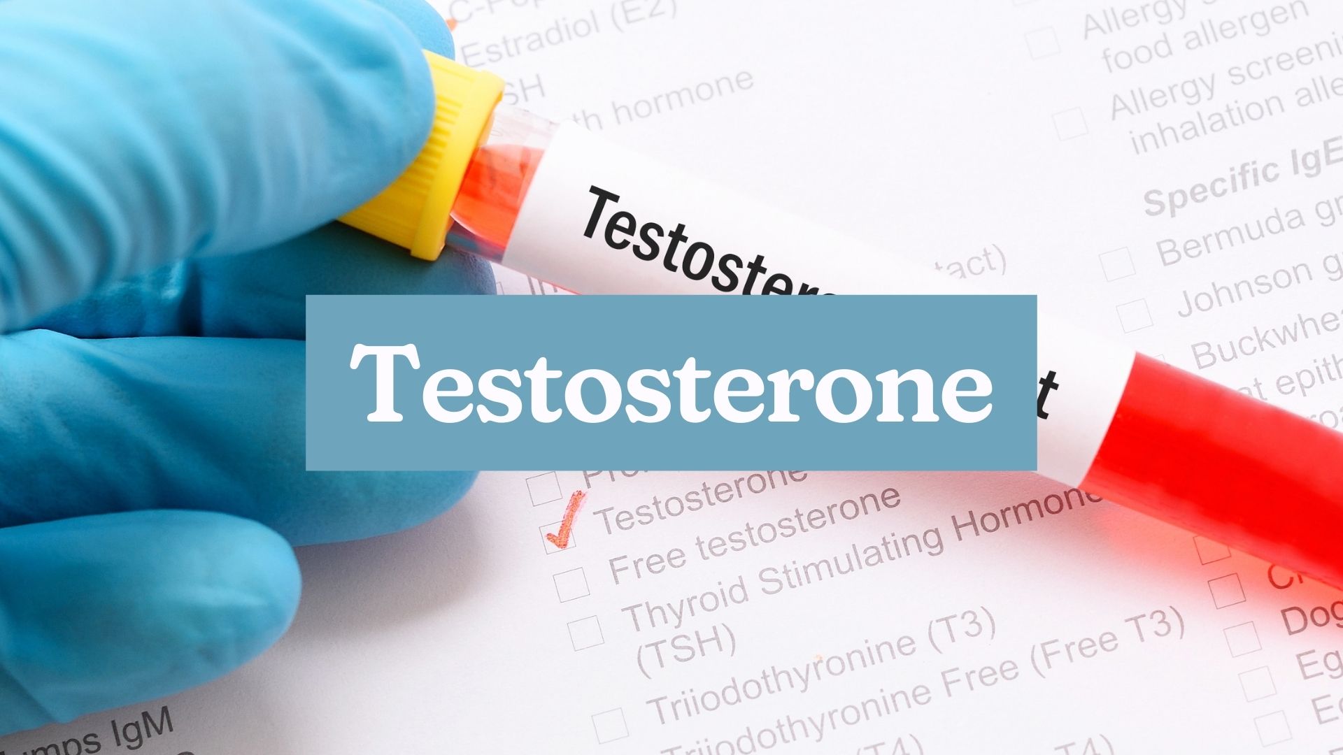 How is testosterone tested for adults at Hati Health?