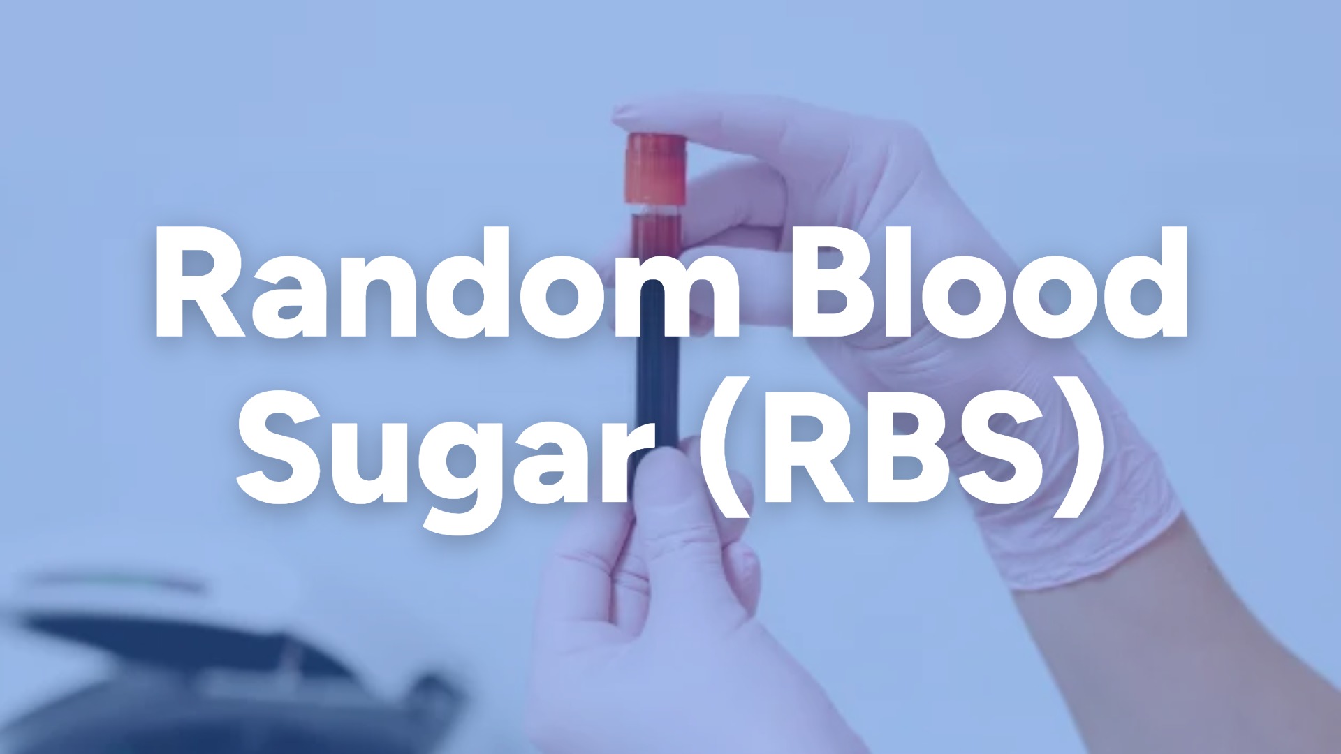 Random Blood Sugar (RBS) by EC Care at MANDAUE | Hati Health