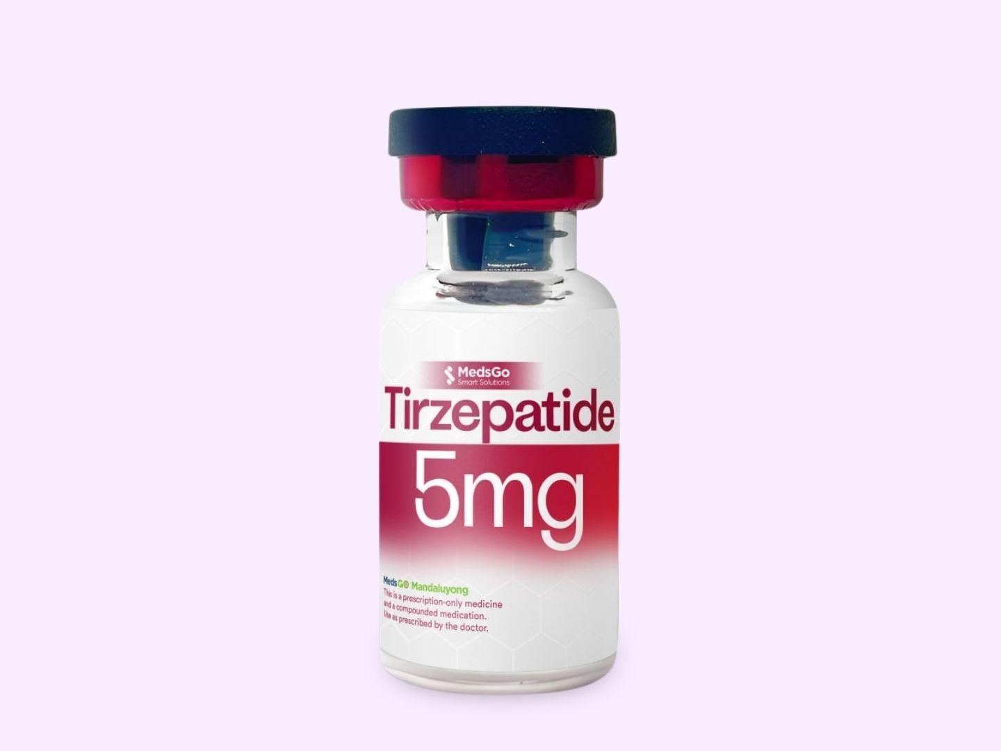reconstituted tirzepatide Compounded TIRZEPATIDE 5MG