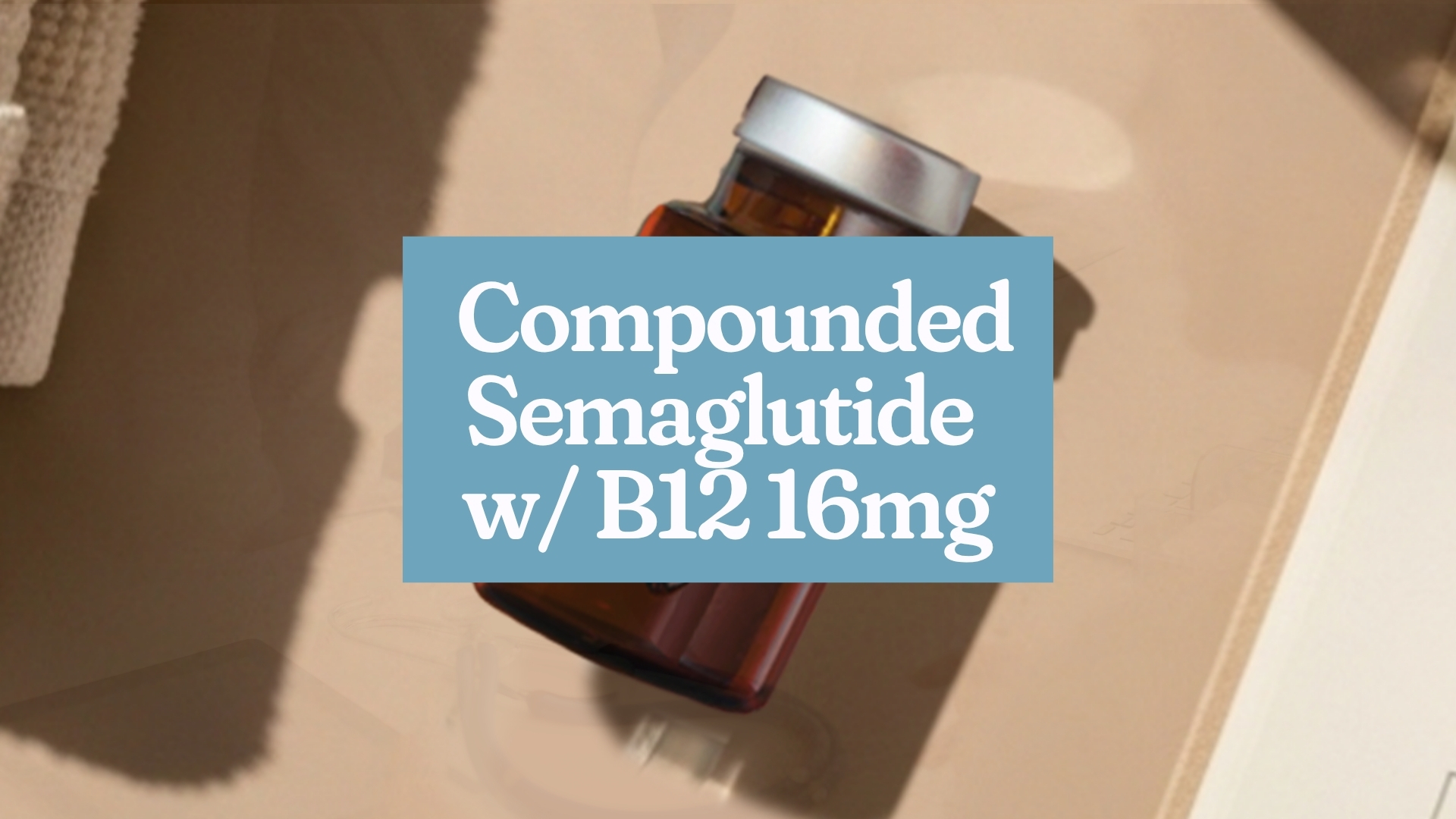 compounded semaglutide b12 Compounded Semaglutide with B12 / 16 mg