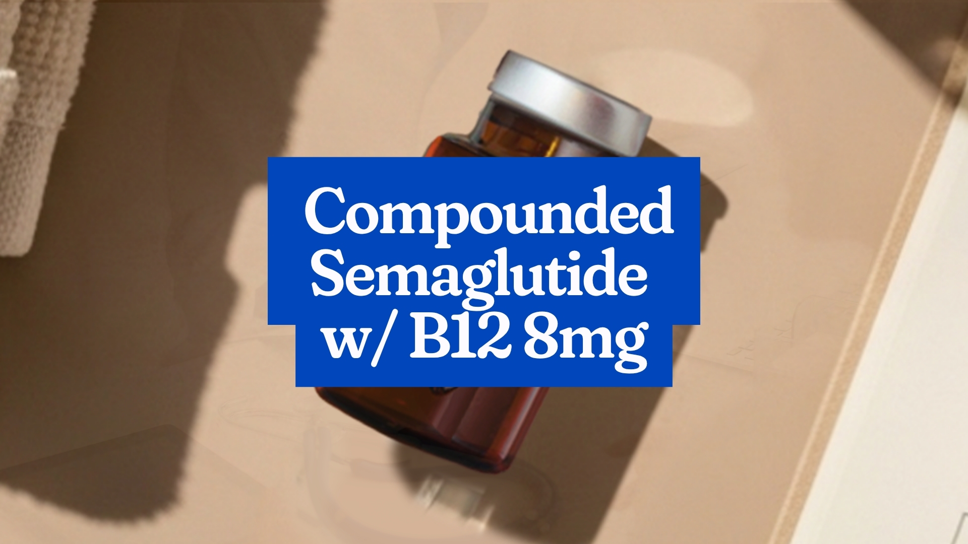 Compounded Semaglutide w/ B12 / 8 mg